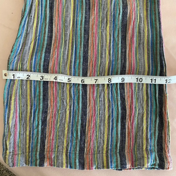 Rocks & Indigo | Multicolored Linen-blend Pant - Picture 4 of 6